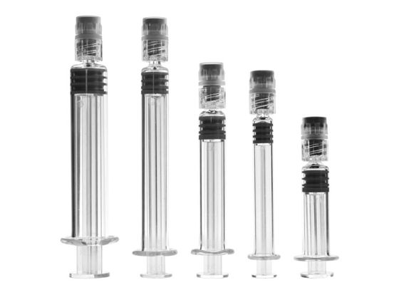 น้ำมันเข้มข้น 0.5ml Borosilicate Glass Syringe