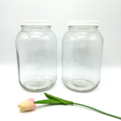 ฝาเกลียวเปล่าขวดแก้วฉีดวัคซีน 4L 14oz