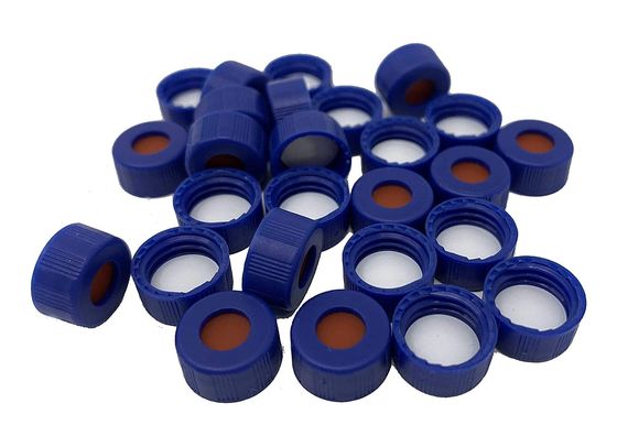 ตัวอย่างเซรั่มไฮดรอลิห้องปฏิบัติการขวด 13mm Red Vial Septa