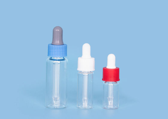 Phenolic Cap Screw Top ขวดหยดแก้ว Borosilicate Tubular