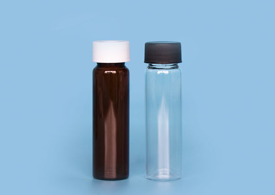 ทนต่อสารเคมี 18mm 10 gram USP1 Glass Storage Vials