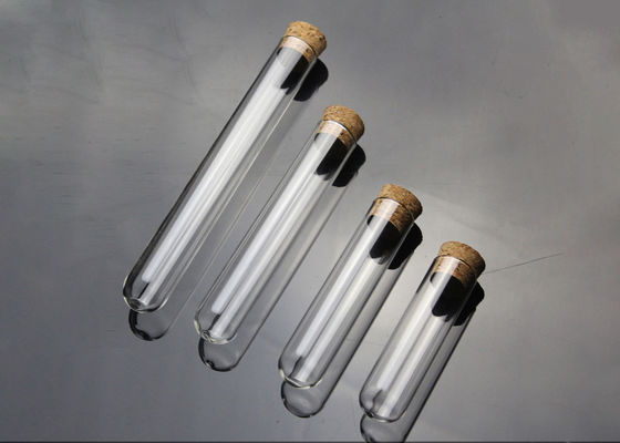 หลอดทดสอบแก้ว Boro3.3 Borosilicate แบบเติมทางการแพทย์