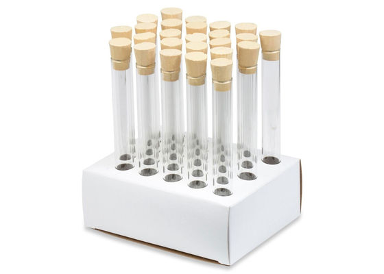 ฉนวนกันความร้อน ISO9001 400mm SiO2 Glass Flat Test Tube