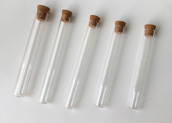 หลอดทดสอบแก้ว Borosilicate D25 10CC เสถียรทางเคมี