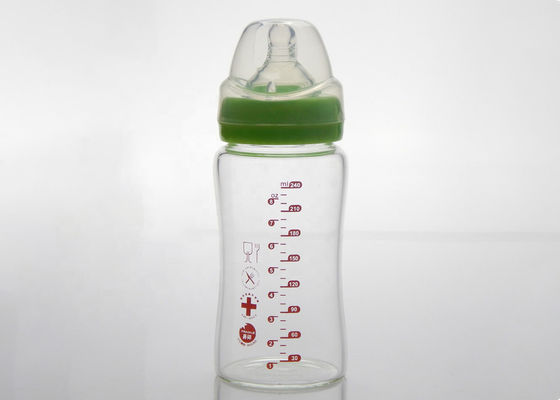 ขวดนมแก้ว Borosilicate 240 มล