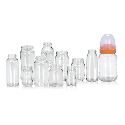 ขวดนมแก้วทนความร้อน 200 มล. Borosilicate