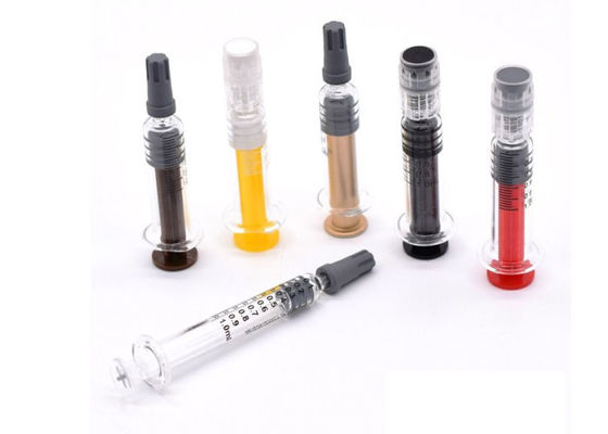 จุกเติมเงิน 60ml เข็มฉีดยาแก้วโบโรซิลิเกตแข็ง
